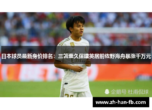 日本球员最新身价排名：三笘薰久保建英居前佐野海舟暴涨千万元