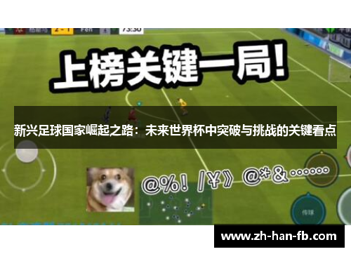 新兴足球国家崛起之路：未来世界杯中突破与挑战的关键看点